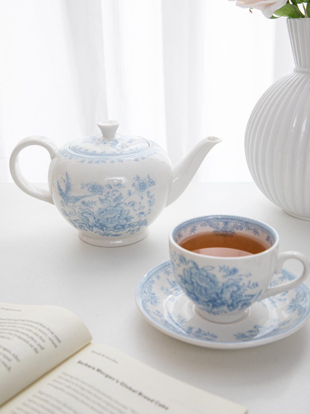 Coffee Tea Jar Set - Керамический набор для послеобеденного чая в