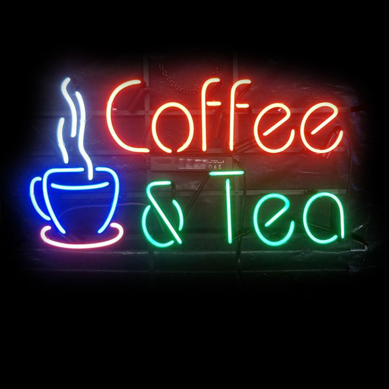 Coffee Tea Neon Sign - Неоновая вывеска Кофе Чай Ресторан Пивной