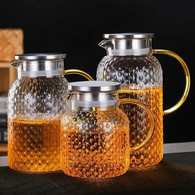Coffee Tea Exchange - Термостойкий стеклянный чайник большой емкости, чайник