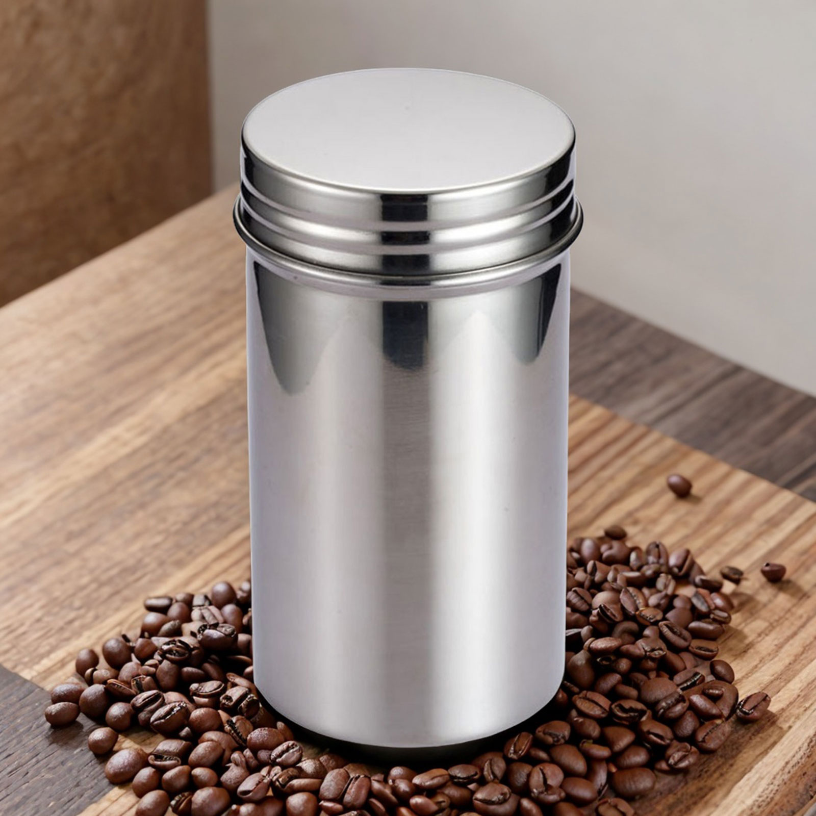Coffee Tea Bean Leaf - Герметичная банка для хранения из нержавеющей