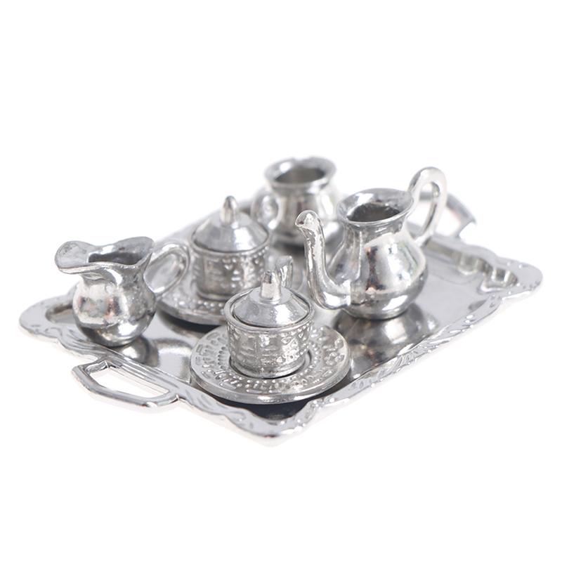 Coffee Tea Set Up - 10 шт./компл. 1/12 кукольный домик миниатюрный