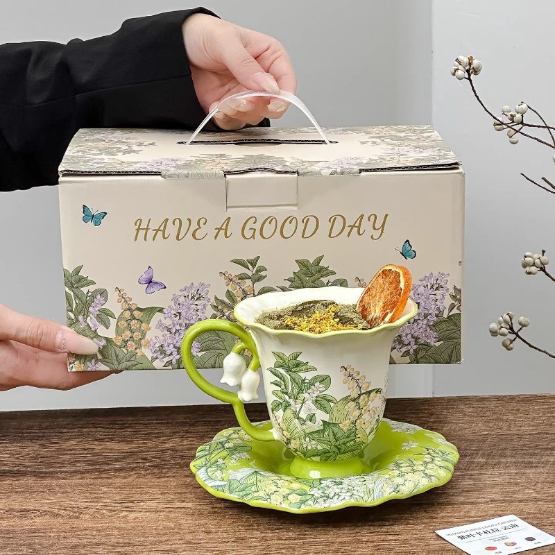 Coffee Tea Set Up - Набор для послеобеденного чая «Цветущая лилия»