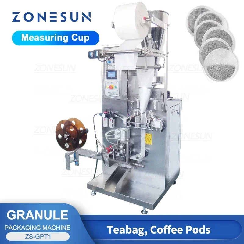 Coffee Tea Bean Leaf - ZONESUN ZS-GPT1 Автоматическая машина для наполнения