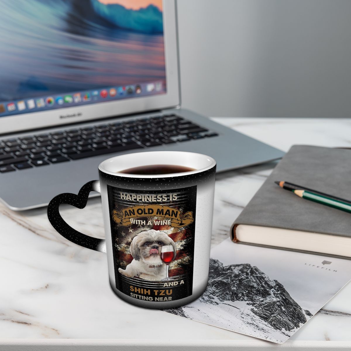 Coffee Tea Near - Счастье — это старик с вином