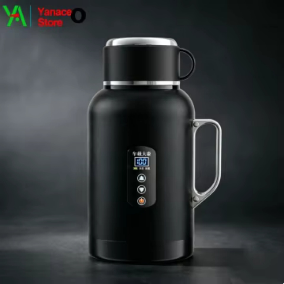 Coffee Tea Exchange - Электрический автомобильный чайник 12В/24В, портативный подогреватель