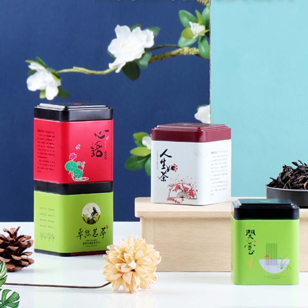 Coffee Tea Jar Set - Металлическая высококачественная алюминиевая герметичная банка для