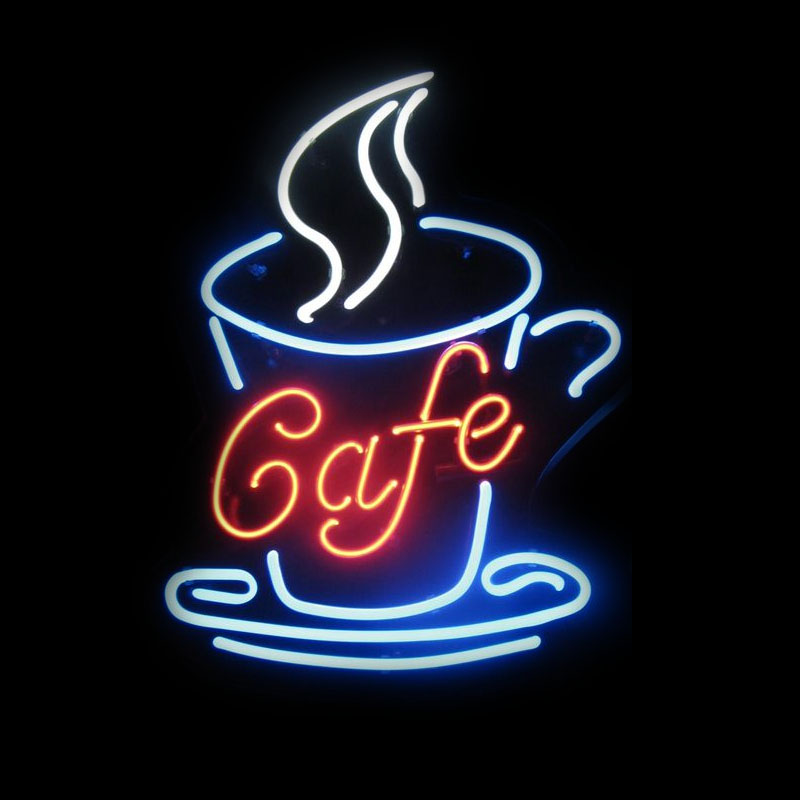 Coffee Tea Neon Sign - Неоновая вывеска для кафе, ресторана, пивного