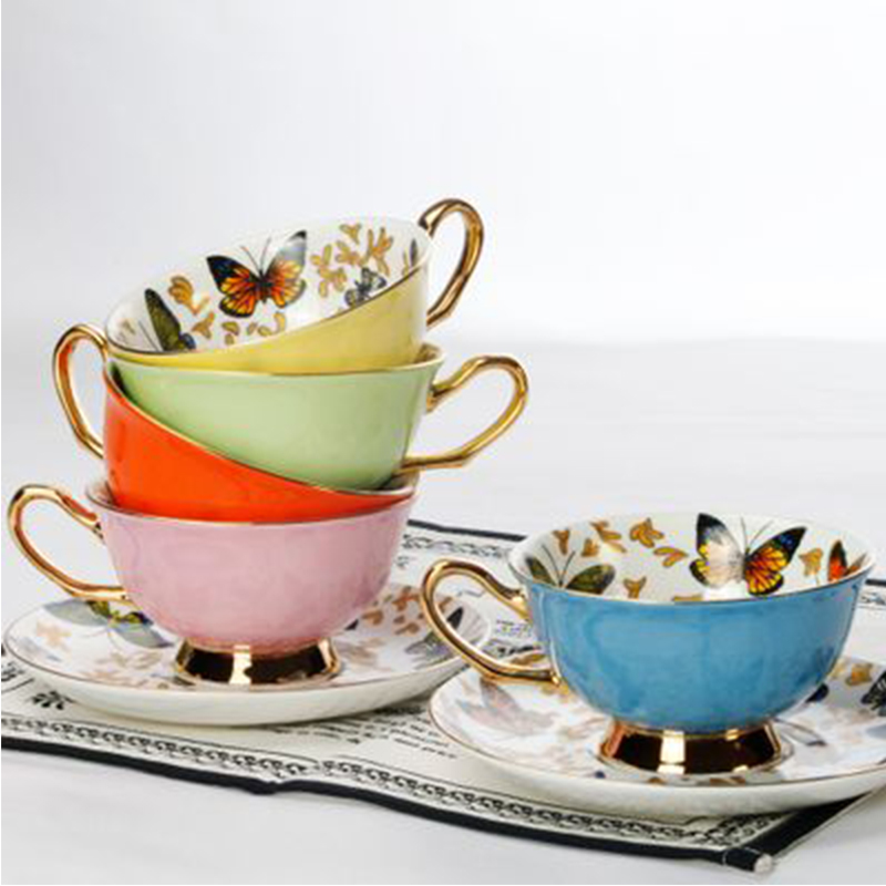 Espresso Cup Saucer - Кофейные чашки из фарфора: высококачественный набор