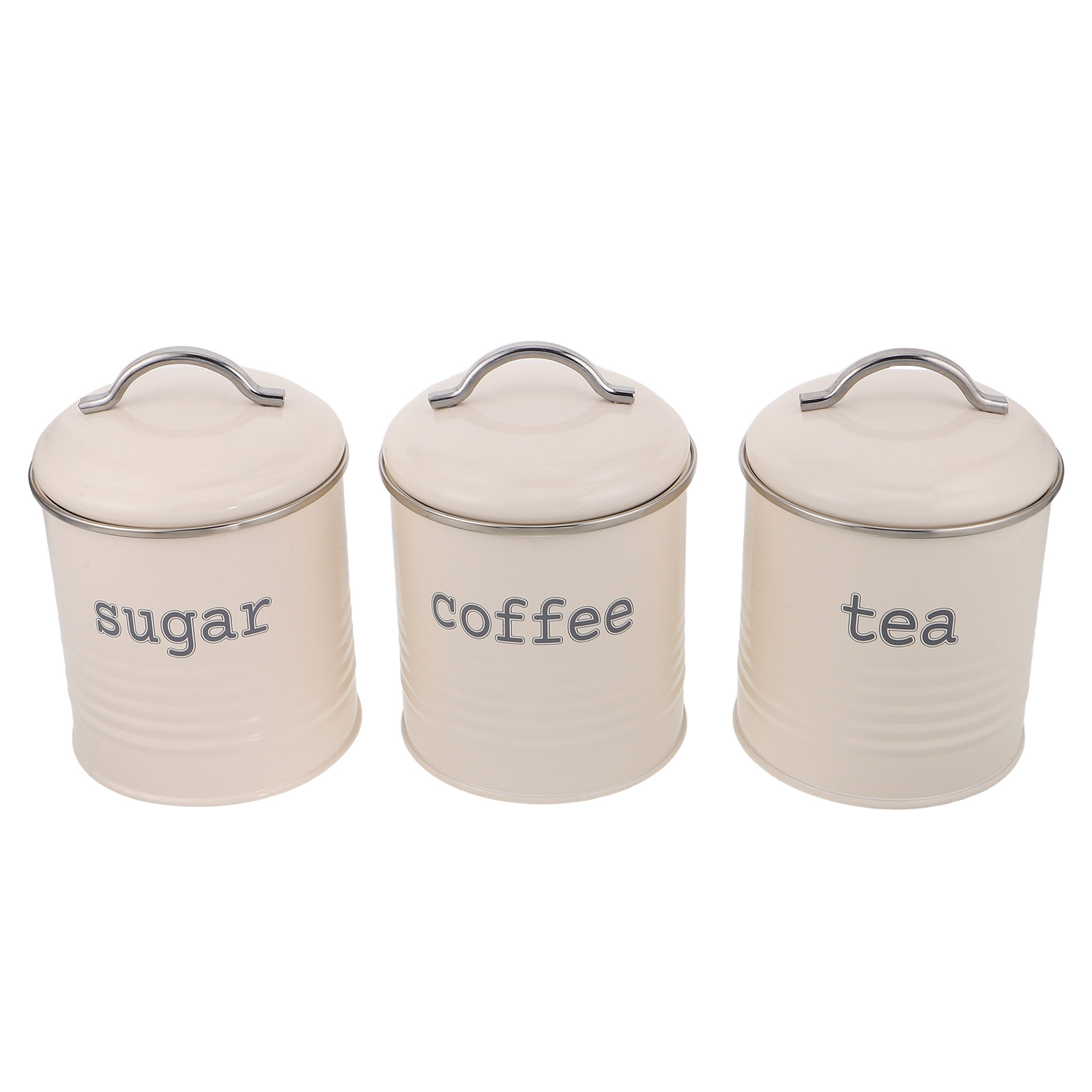 Coffee Tea Jar Set - Набор из 3 герметичных контейнеров для