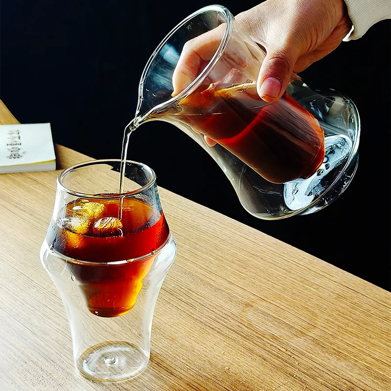 Двустенная стеклянная кружка д – обзор и цена Espresso Cup Saucer