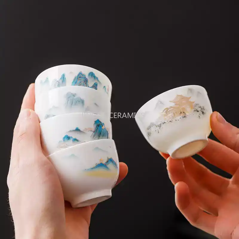 Набор из 4 керамических мини-ч – обзор и цена Coffee Tea Set Up