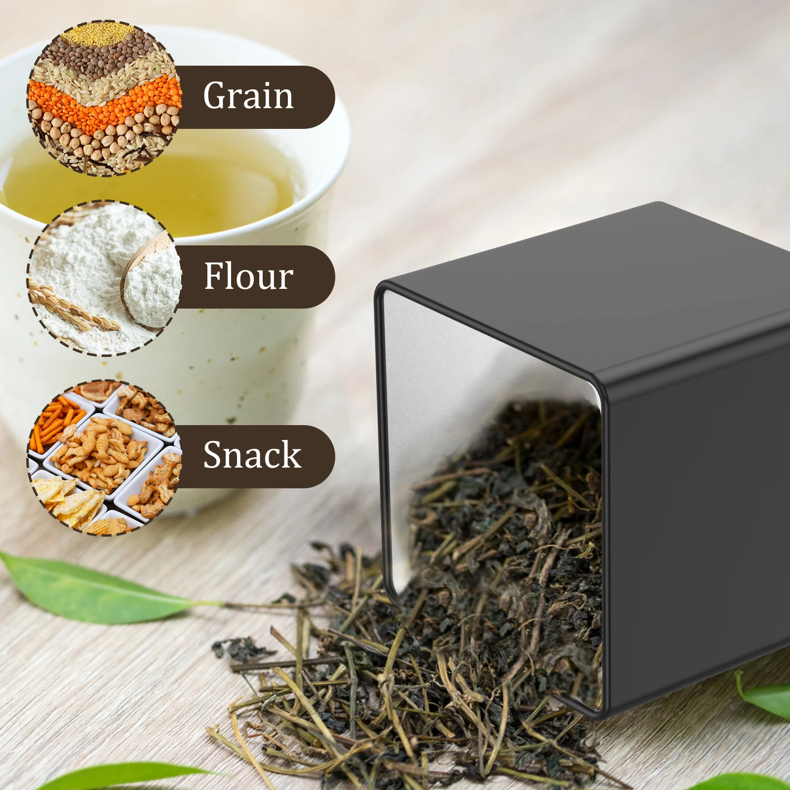 Набор из 3-х герметичных банок – обзор и цена Coffee Tea Jar Set