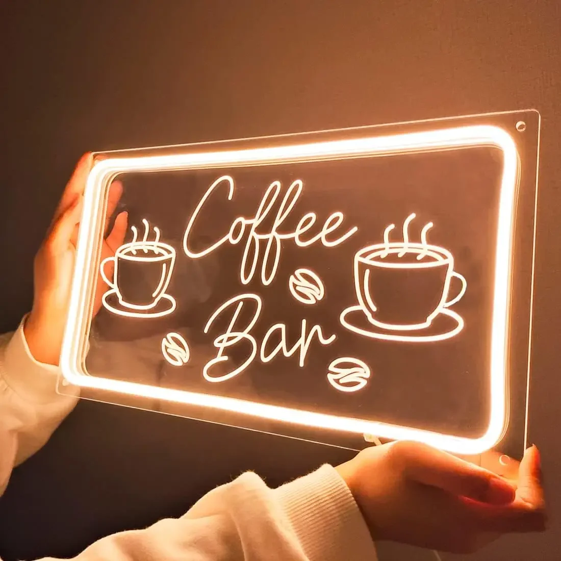 Кофе-бар Неоновая вывеска Свет – обзор и цена Coffee Tea Neon Sign
