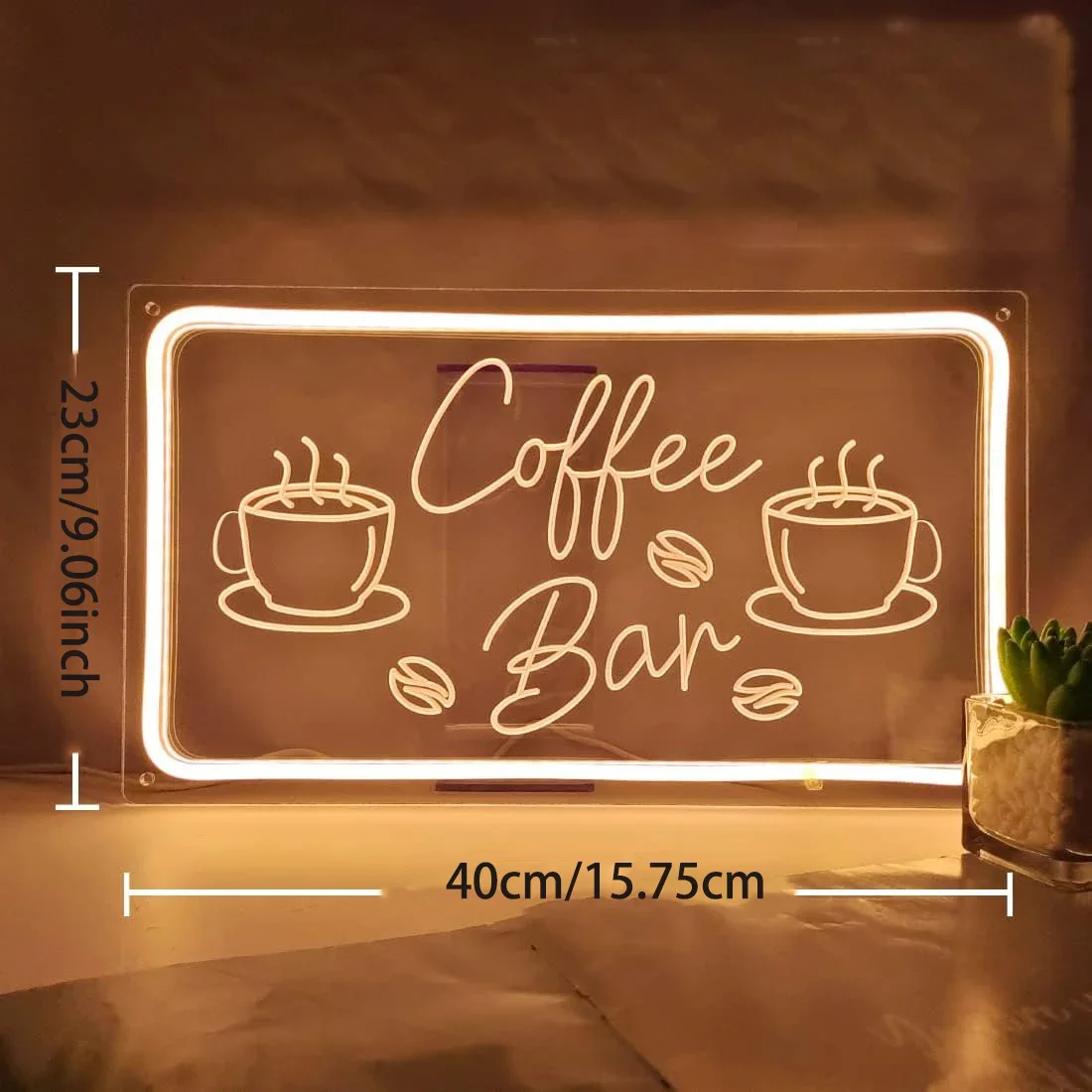 Кофе-бар Неоновая вывеска Свет – обзор и цена Coffee Tea Neon Sign