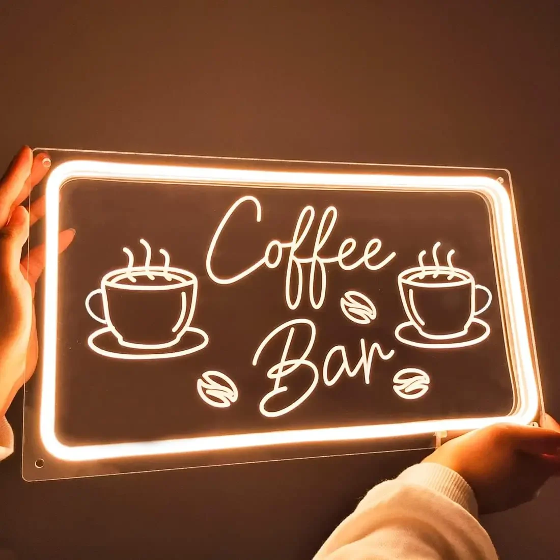 Кофе-бар Неоновая вывеска Свет – обзор и цена Coffee Tea Neon Sign