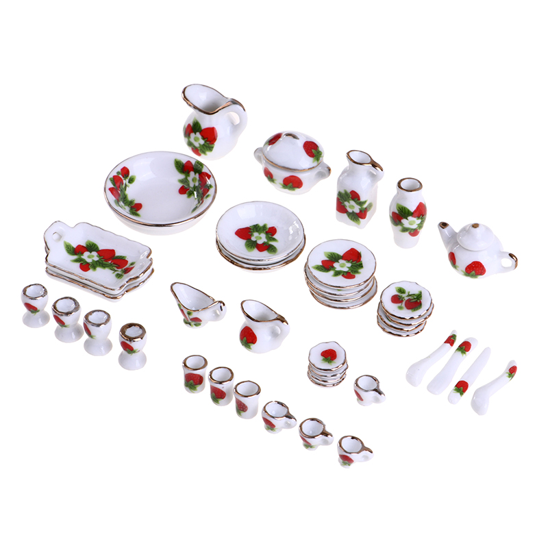 1 Набор 1:12 миниатюрный кукол – обзор и цена Coffee Tea Set Up