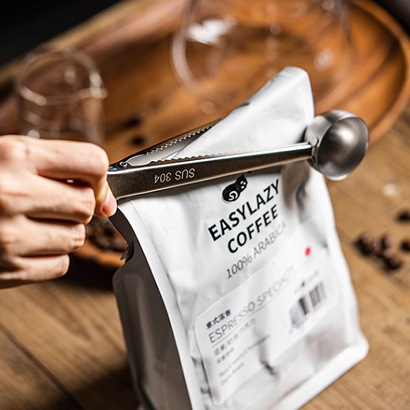 Новая ложка-зажим из нержавеющ – обзор и цена Coffee Tea Bean Leaf