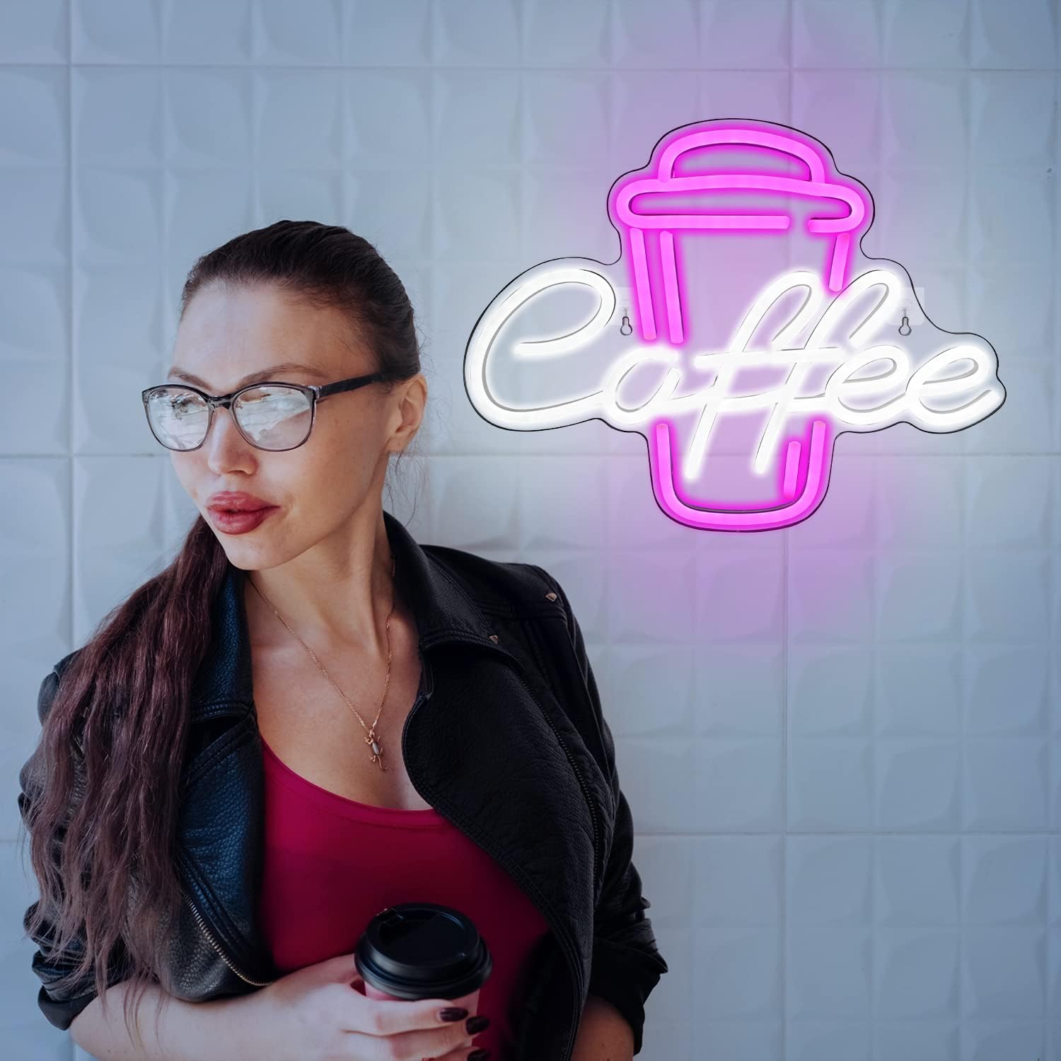 Неоновая вывеска «Кофейная чаш – обзор и цена Coffee Tea Neon Sign
