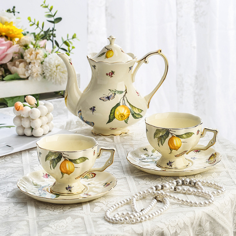 Винтажный чайник с лимоном, на – обзор и цена Espresso Cup Saucer