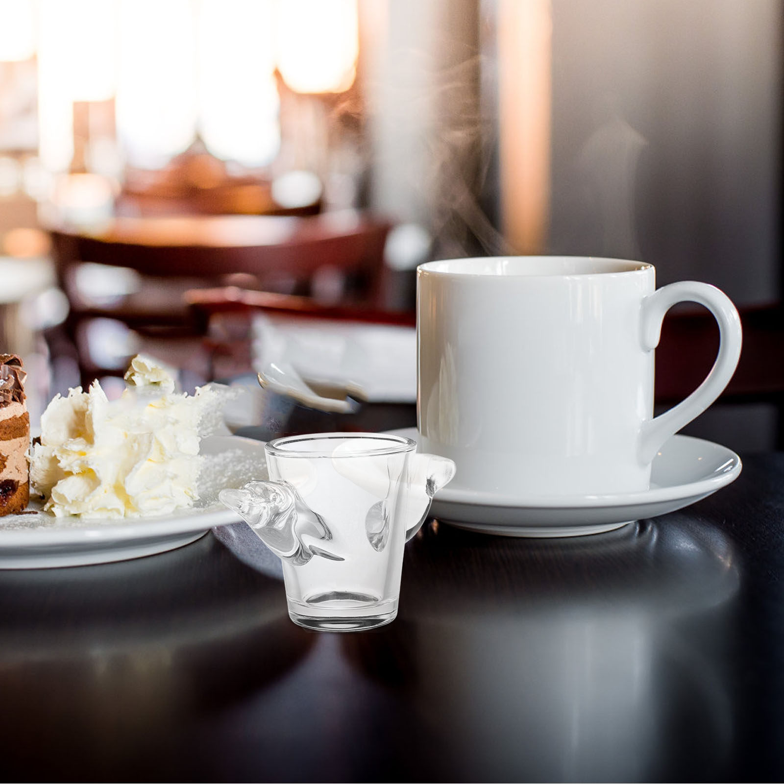 Прозрачные рюмки в форме живот – обзор и цена Coffee Tea Vodka