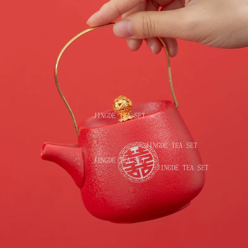 Красный керамический чайный на – обзор и цена Coffee Tea Set Up